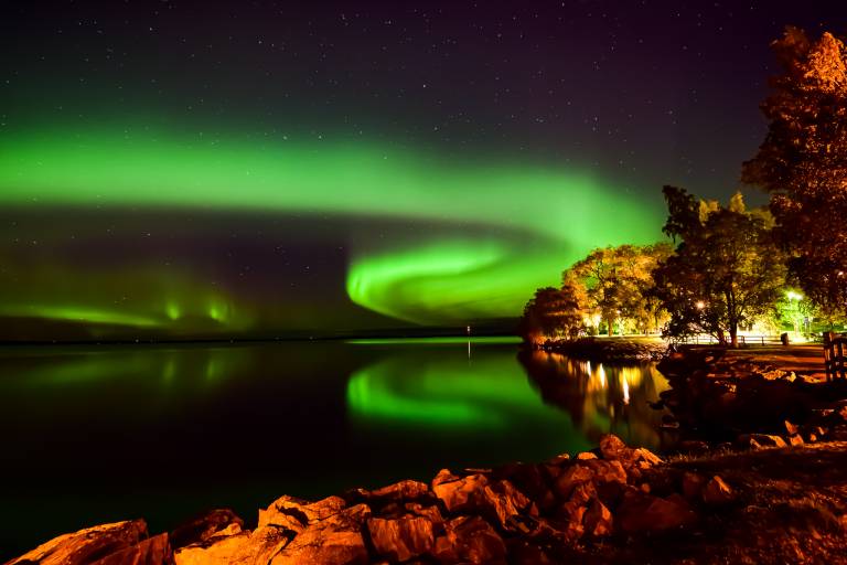 Northern lights.