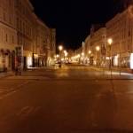Wels at night
