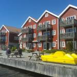 Cottages at Tregde Ferie.