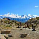 Mont Blanc and the Alps in France.