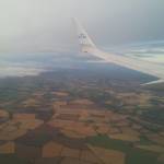 Scotland from the air.