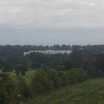 Dumfries & Galloway Royal Infirmary Hospital from the distance.