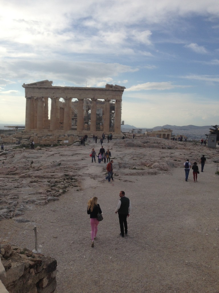 Parthenon temple in Acropolis