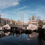 Canals in Leeuwarden.
