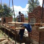 Brick layers at work