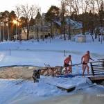 Winter swimming