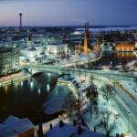 My beautiful hometown, Tampere.