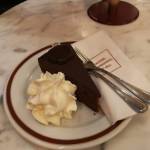 The original Sacher Torte in Hotel Sacher, Vienna