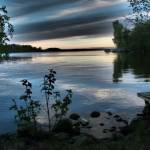 Lake, forest and sunset. In a cold summer night. What more could you ask for?