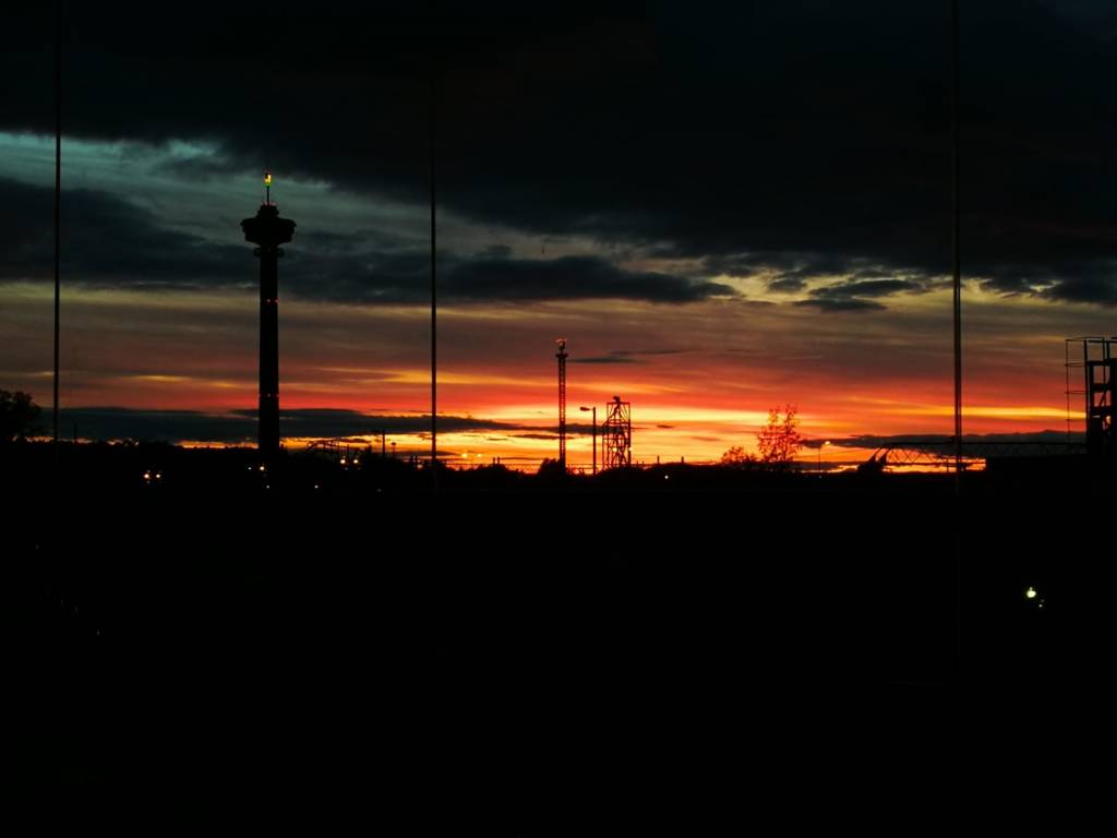 Sunset in Tampere