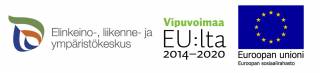 Rahoittajien logot: Ely-keskus, Vipuvoimaa EU:ta 2014-2020 ja Euroopan unioni.