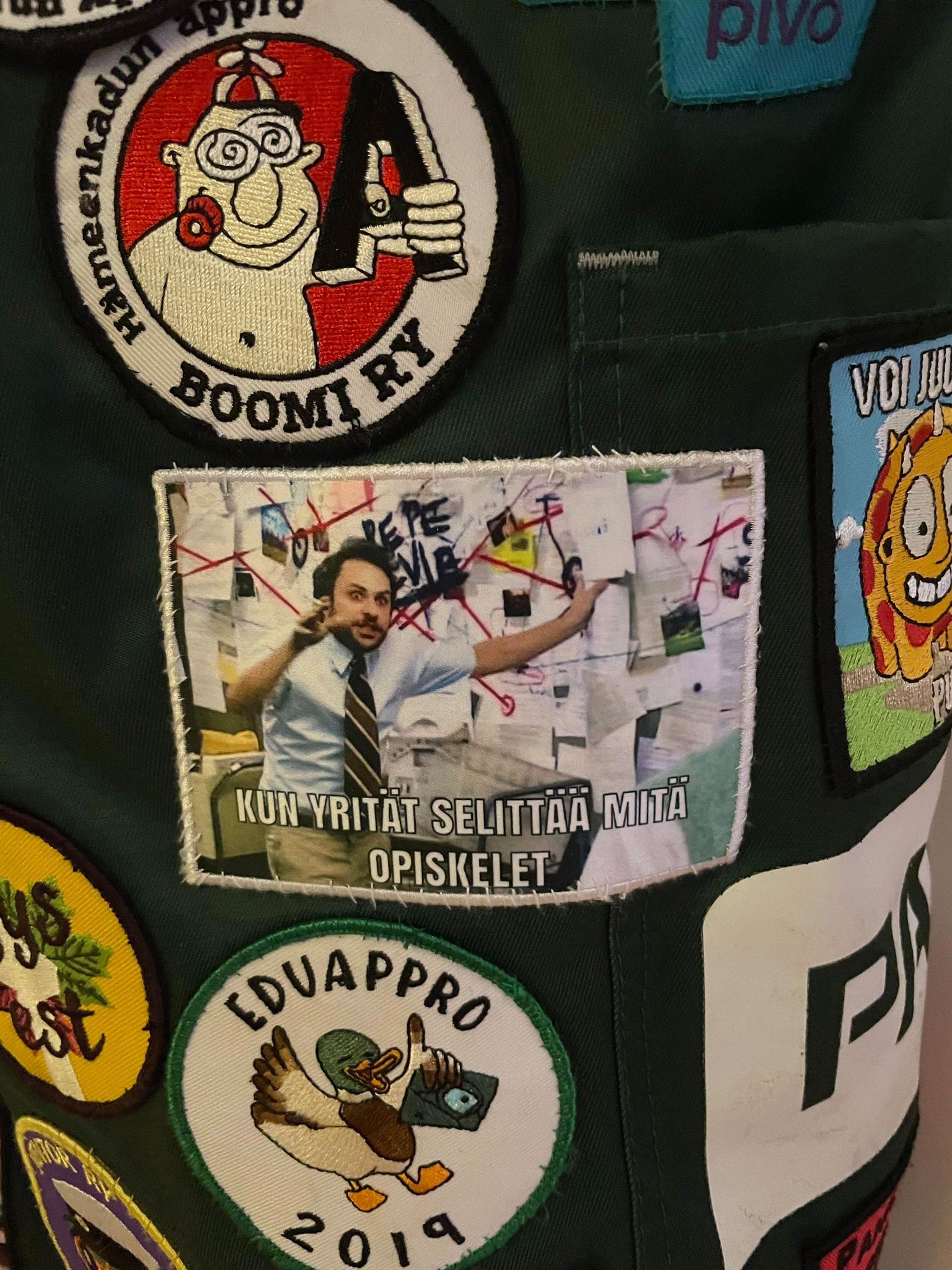 Haalarimerkkejä