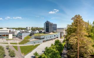 Hervannan Kampus, kuva: Tampereen Yliopisto