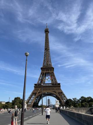 La Tour Eiffel during the Paralympics!