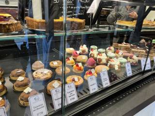 The selection of pâtisseries are huge!