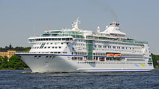 a cruise ship