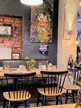 Interior of a Tampere restaurant where the author (Hansika) had one of her summer trainee interviews