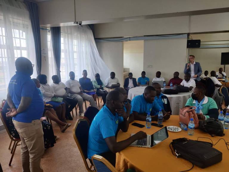 Roundtable discussion in Nyeri.