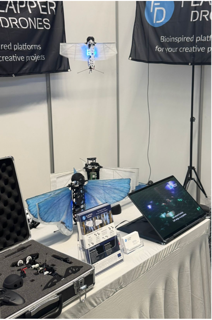 Butterfly inspired drone.