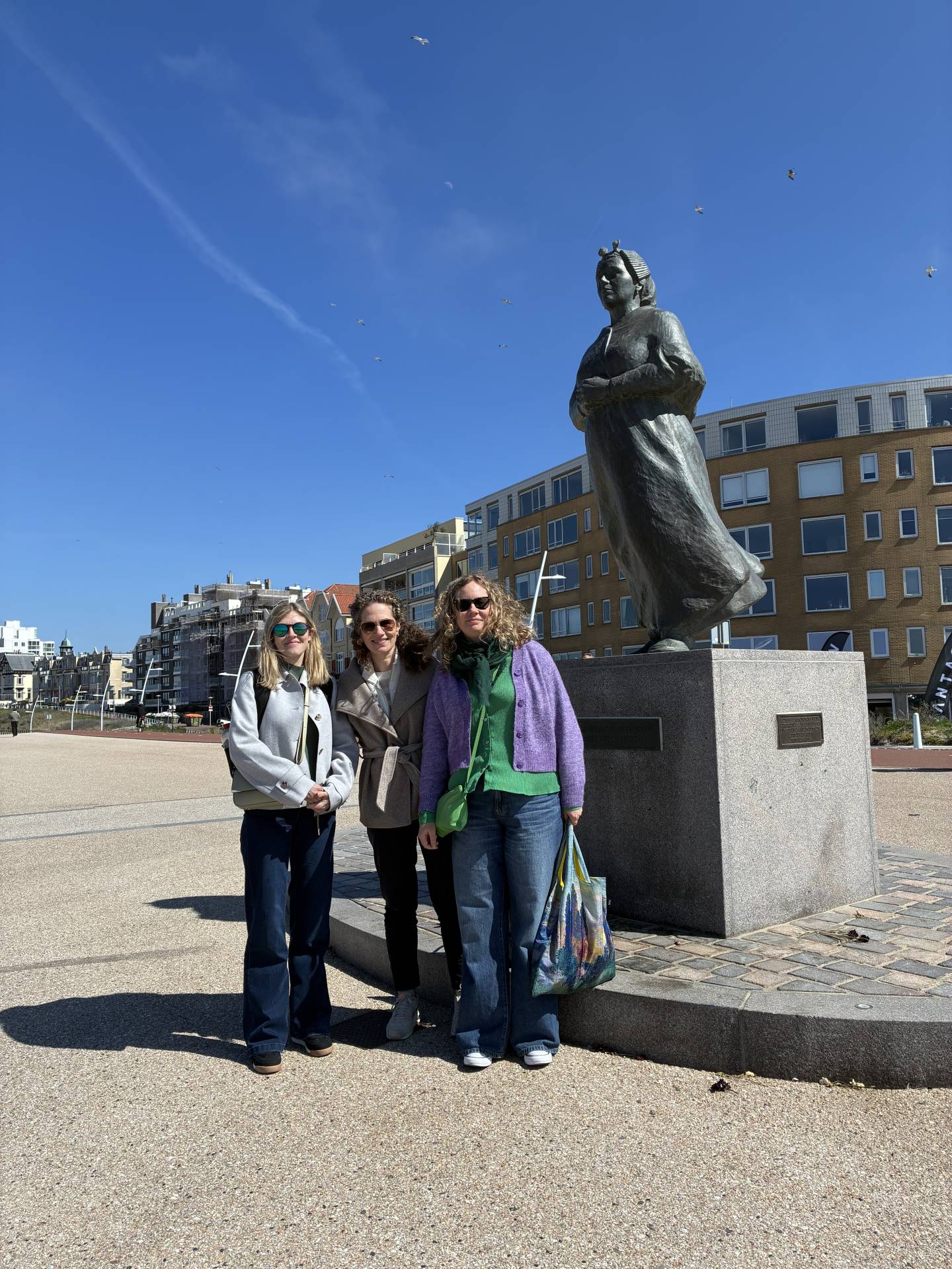 From the left: Maija Joensuu (TAMK), Sabine Amft (THUAS) and Anu Vaaraniemi (TAMK)
