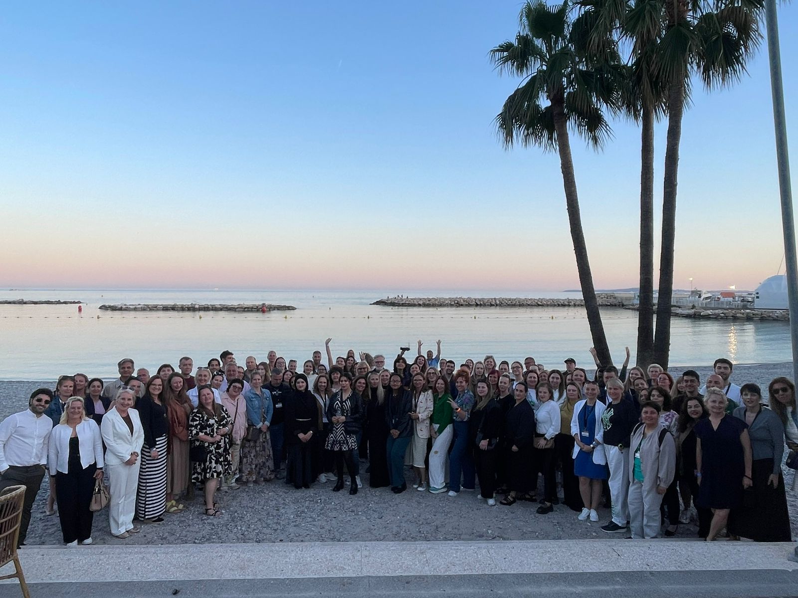 International week in Nice.
