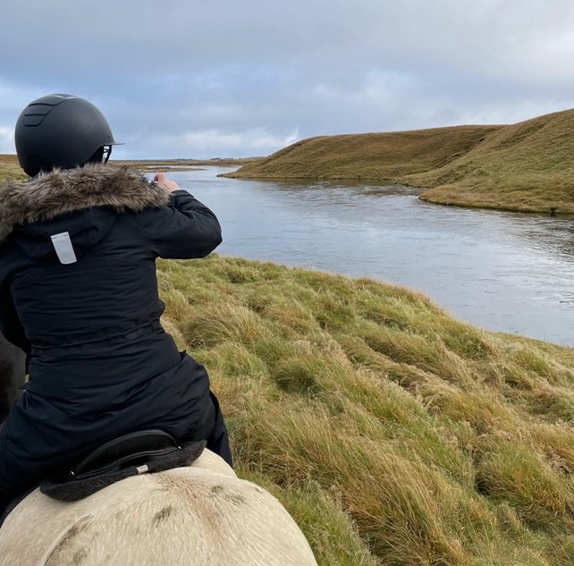 Human on the horseback