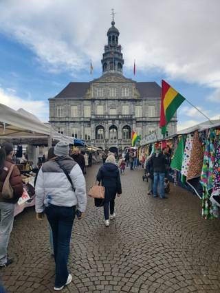 näkymä Maastrictin torille