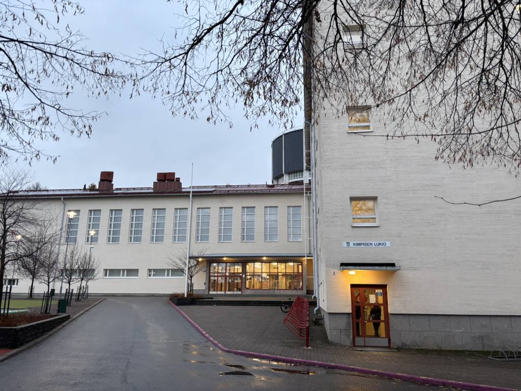 Lappeenrannan Kimpisen lukio.