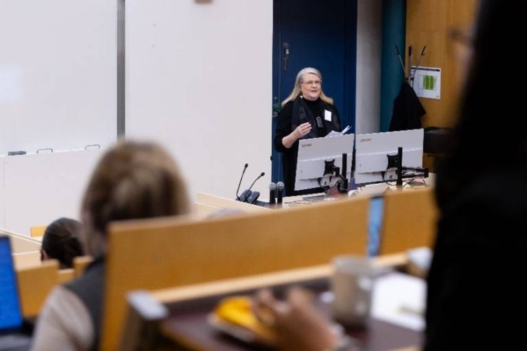 Professor Johanna Kujala (Photo: Vili Mehtälä)