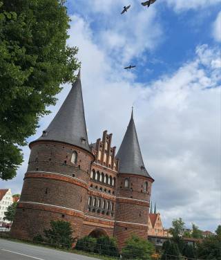The image shows a Lübeck sight
