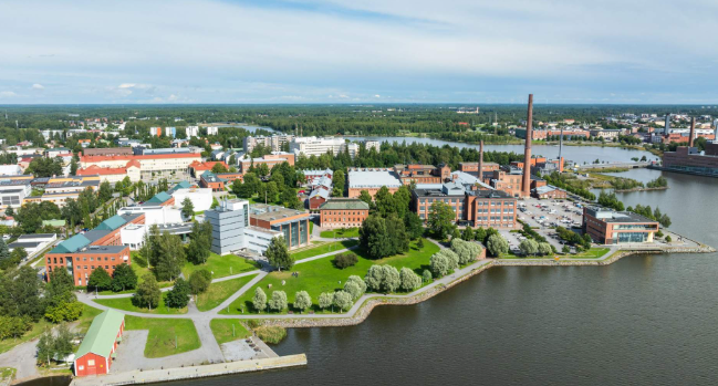 Aerial image of Vaasa