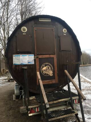 Sauna at Tohlopinranta