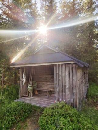 Smoke sauna, my grandmother's birthplace