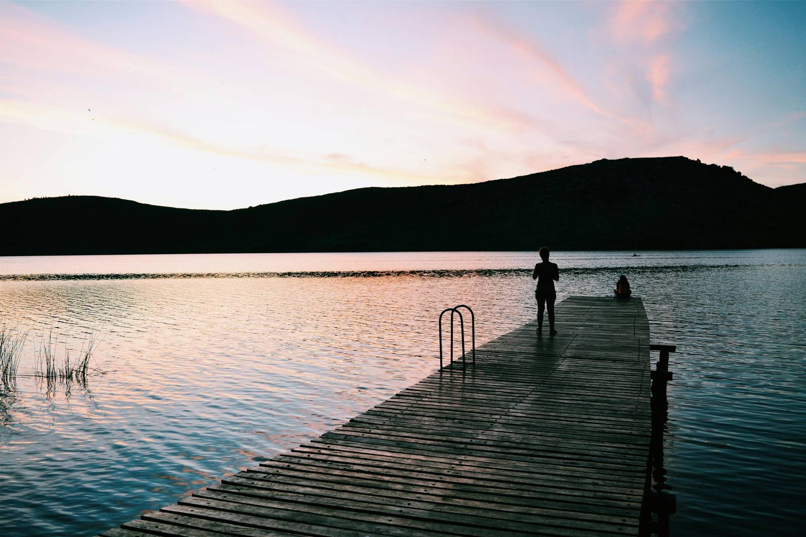Peace and personal space by the lakeside.