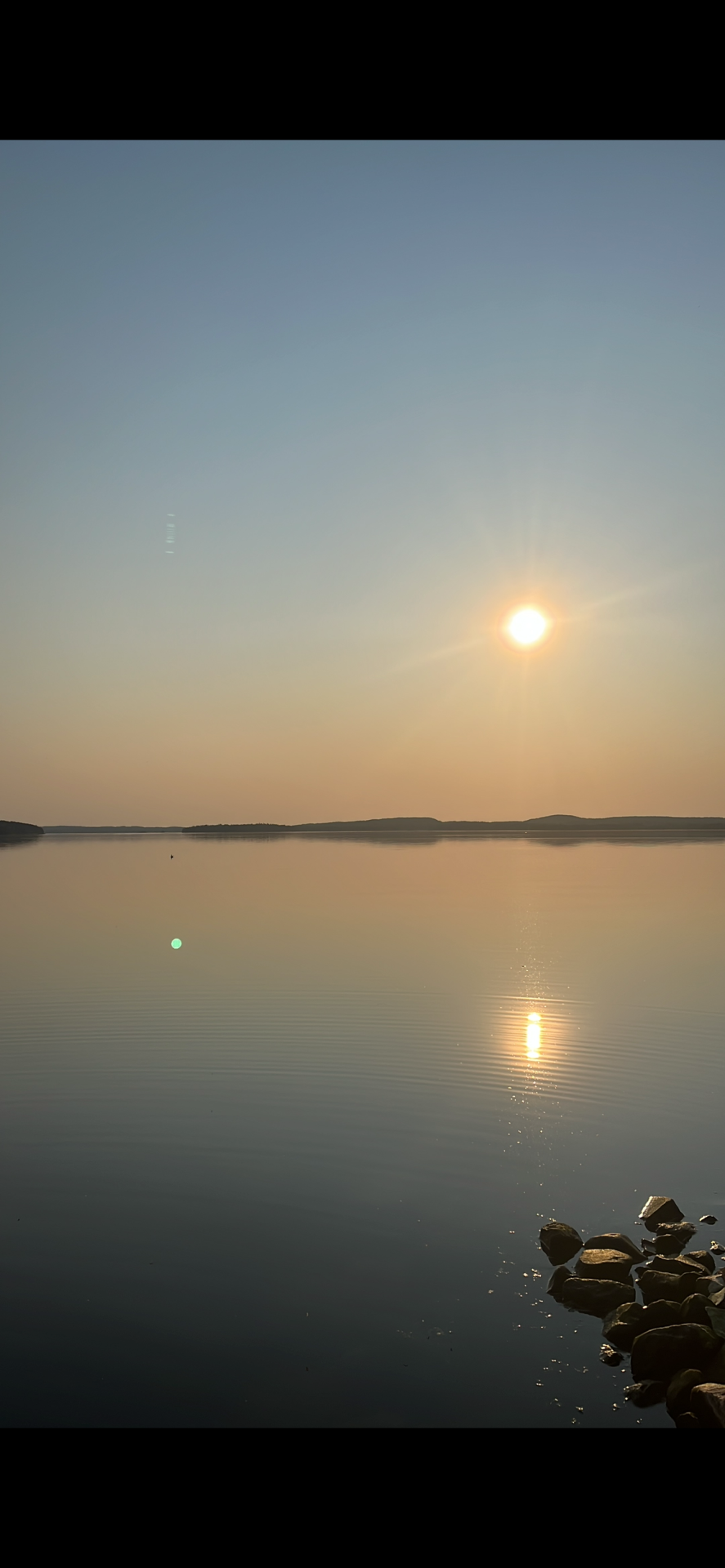 Finnish lake.