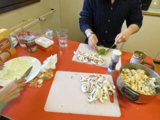 cooking process 