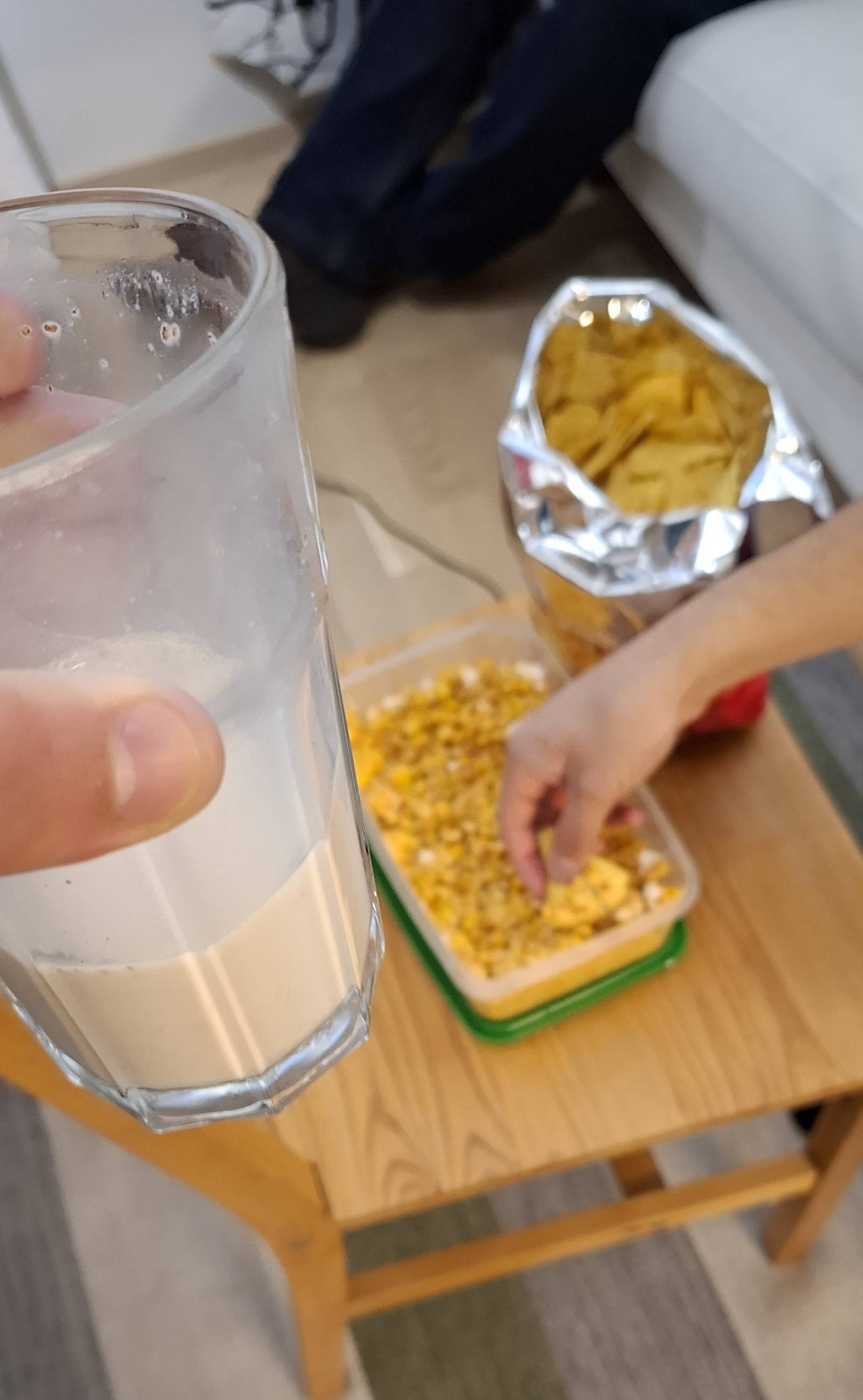 Horchata and Esquites