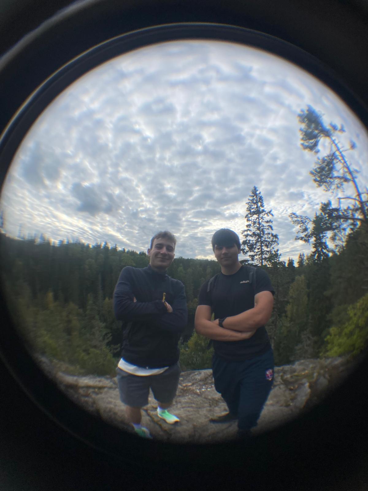 Hike in national park