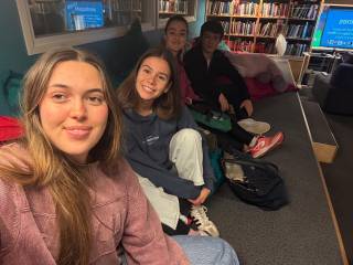 Here is us in the Oasis Room!