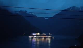 Night in Geirangerfjord