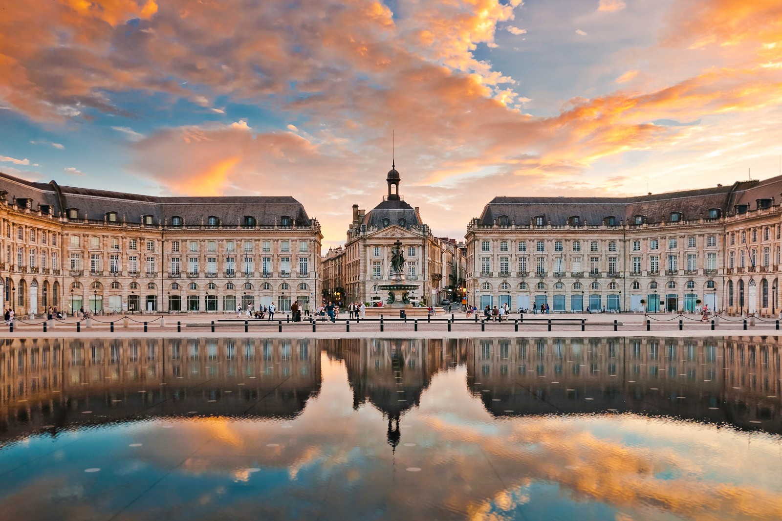 The city of Bordeaux