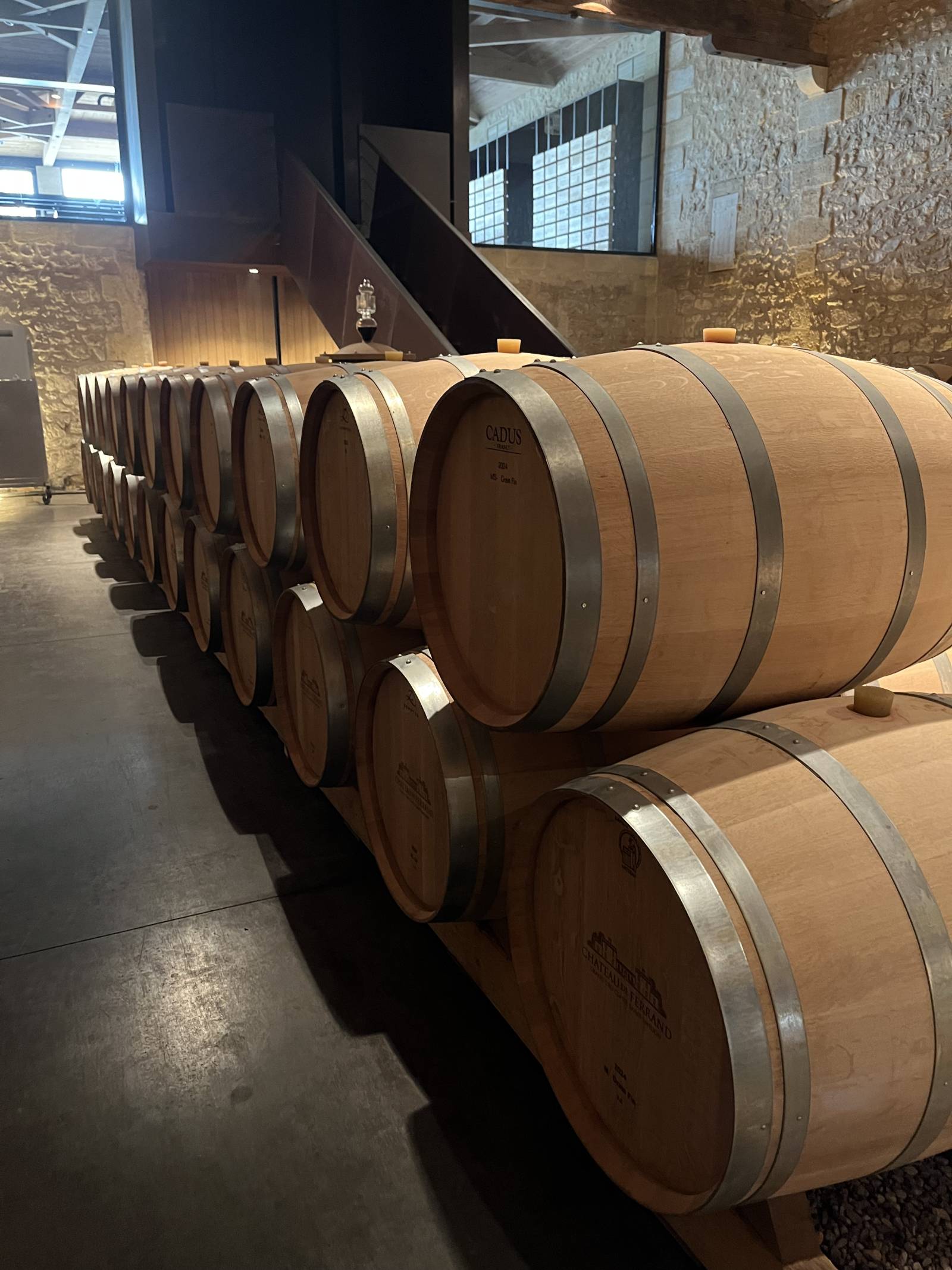 Wine barrels