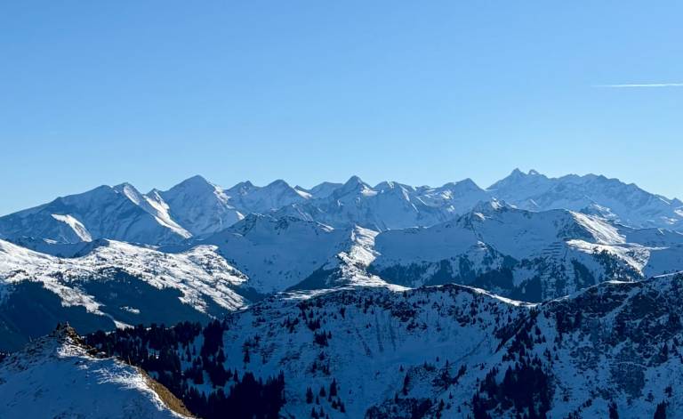 Mountains from ski resort Bad Gastein
