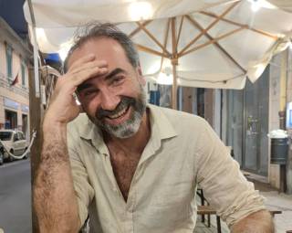 Kuva 4. Alberto Prunetti. Kuva: Giulia Sili