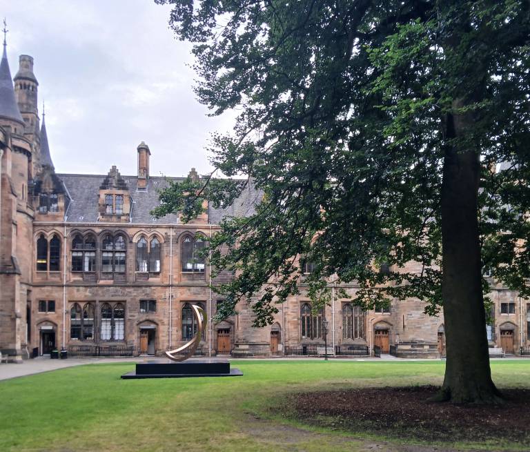 University building in Glasgow, Scotland