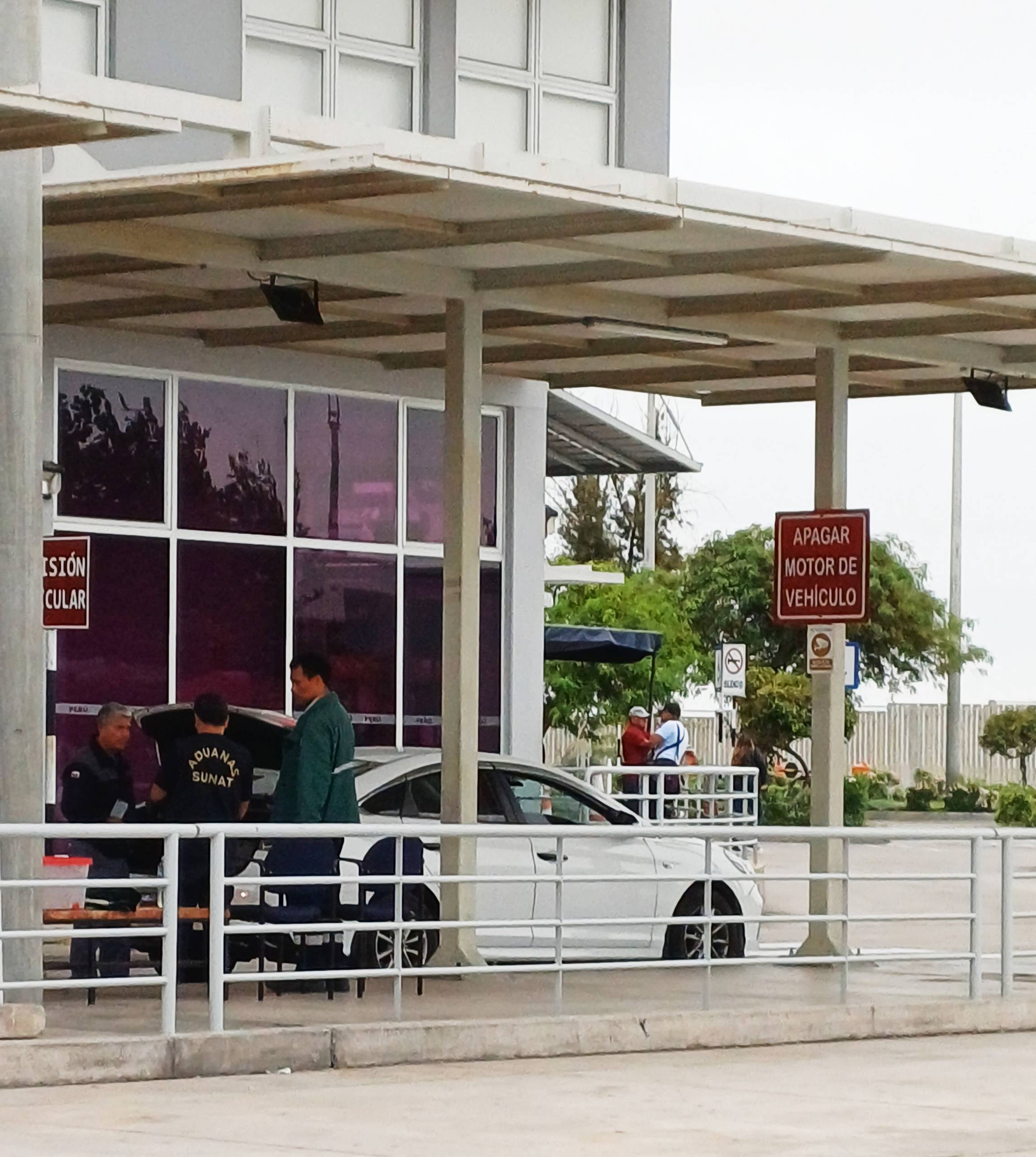Border crossing in Chacalluta