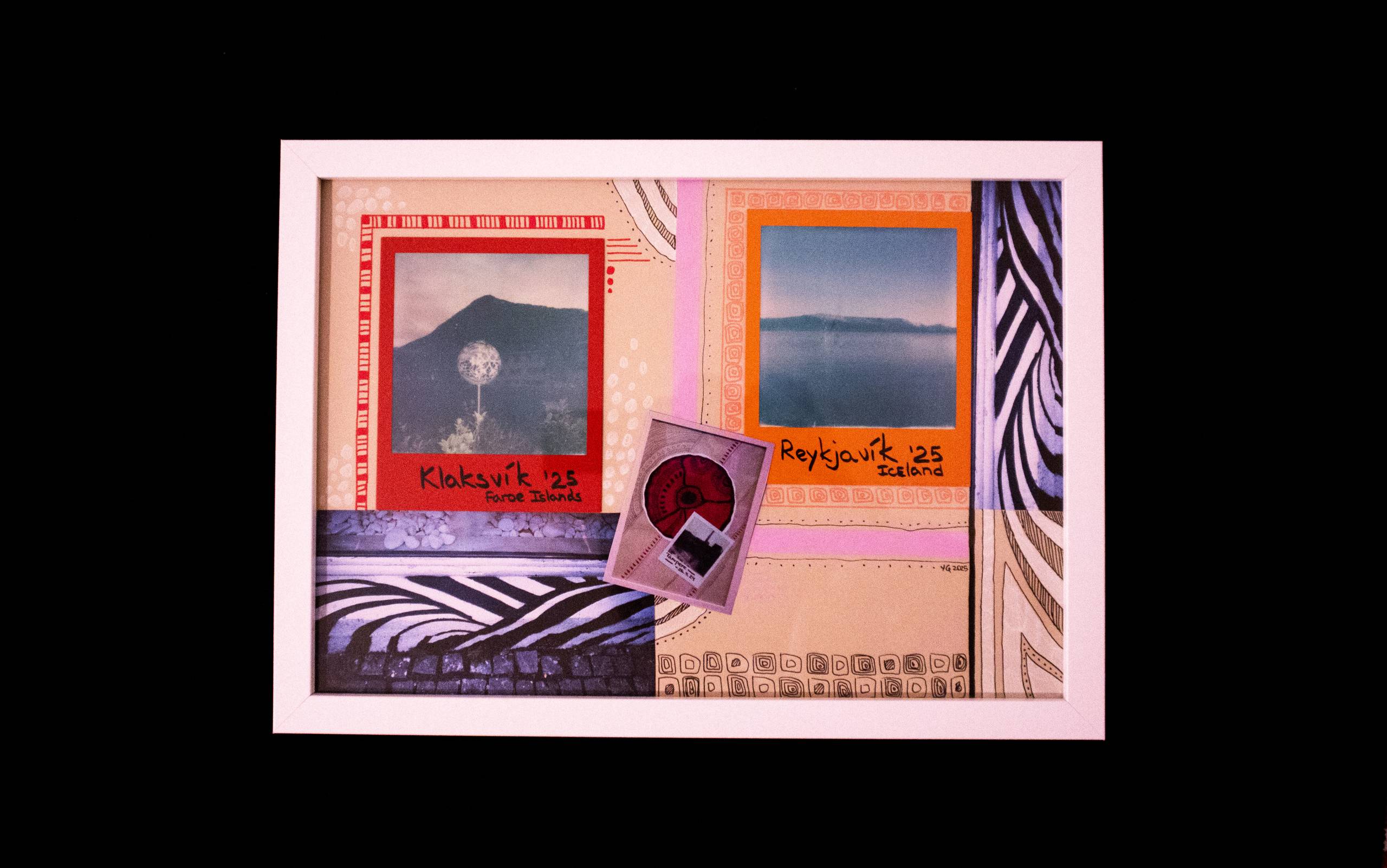 Scrapbooking collage.