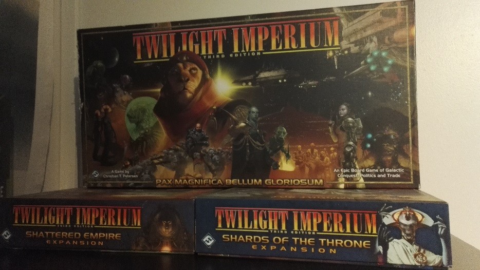 Yum! The big box eats up the contents of both expansions.