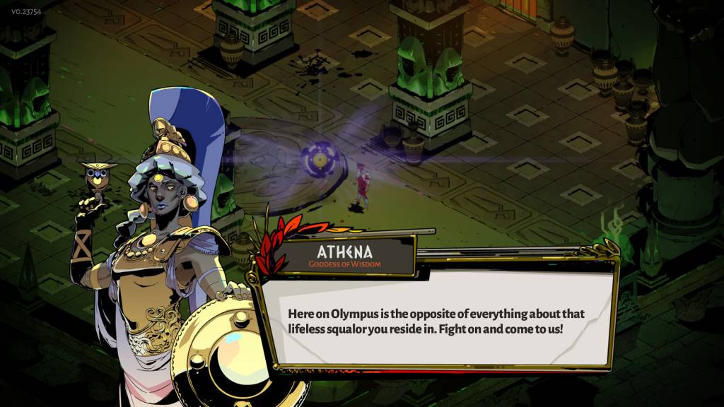 Athena, Goddess of Wisdom.