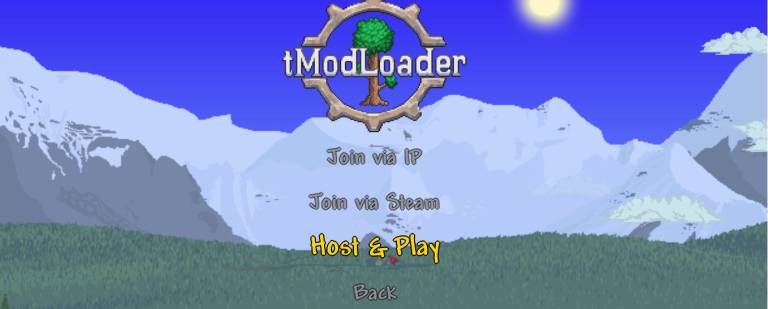 Tmodloader multiplayer menu